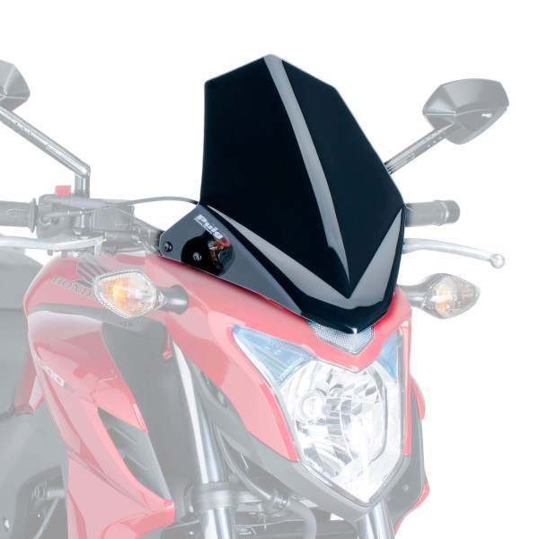 Puig Puig sport screen | black (opaque) | honda cb 500 f 2013>2015